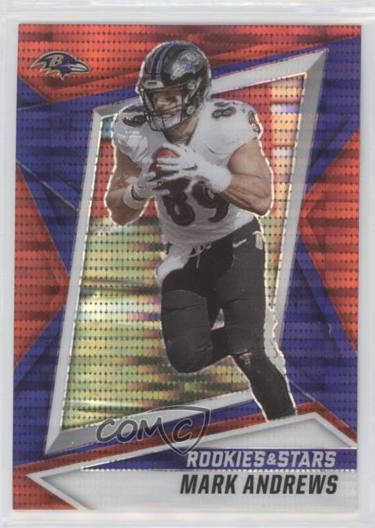 2021 Panini Rookies & Stars Red Pulsar Prizm Mark Andrews #14 wq8