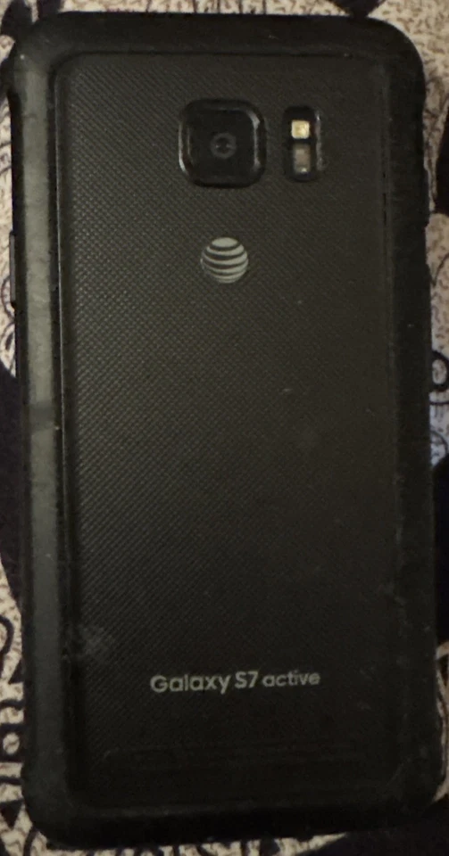 Samsung Galaxy S7 Active SM-G891 Black (ATT) 32GB Good Used Fast Ship Broken - Image 4 of 4