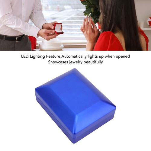 LED Light Pendant Box Lighted Necklace Case Multipurpose For Wedding - Picture 9 of 23
