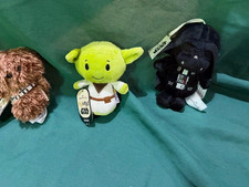 Hallmark Itty Bittys Star Wars Lot of 3 Yoda, Vader, Chewy NWT