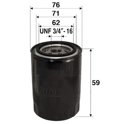 VALEO-OE 586065-OE Oil Filter for FIAT,RENAULT