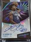 2017-18 Panini Revolution - Rookie Autographs De'Aaron Fox #RA-FOX #39/50 RC AU
