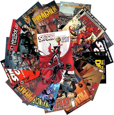 Comic Lot of 75, mix indie, DC and Marvel Comic Books
