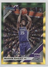 2019-20 Panini Donruss Holo Green & Yellow Laser Marvin Bagley III #169 0y59