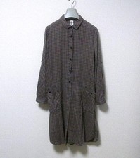 Margaret Howell MHL Gingham Check Belted Dress Size 1 Used