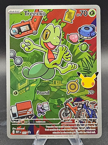 Treecko 055 Pokemon Mega Evolution Promo English