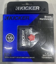 NEW Kicker 46BT4 Positive/Negative Power Battery Terminal 0/1-8 Ga Gauge 3 Out 
