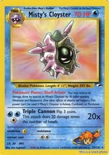 Misty's Cloyster 29/132 (MP) - Gym Heroes Pokémon on eBay