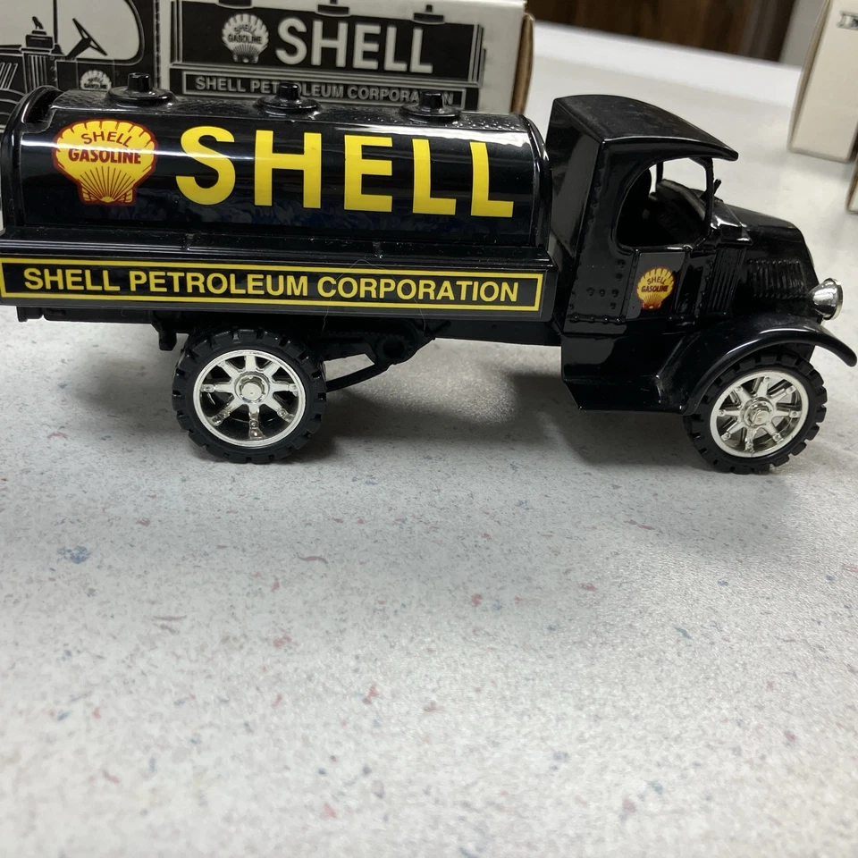 Banco Mack Shell Tanker Die-Cast Ertl 1935 Foto 3 de 4