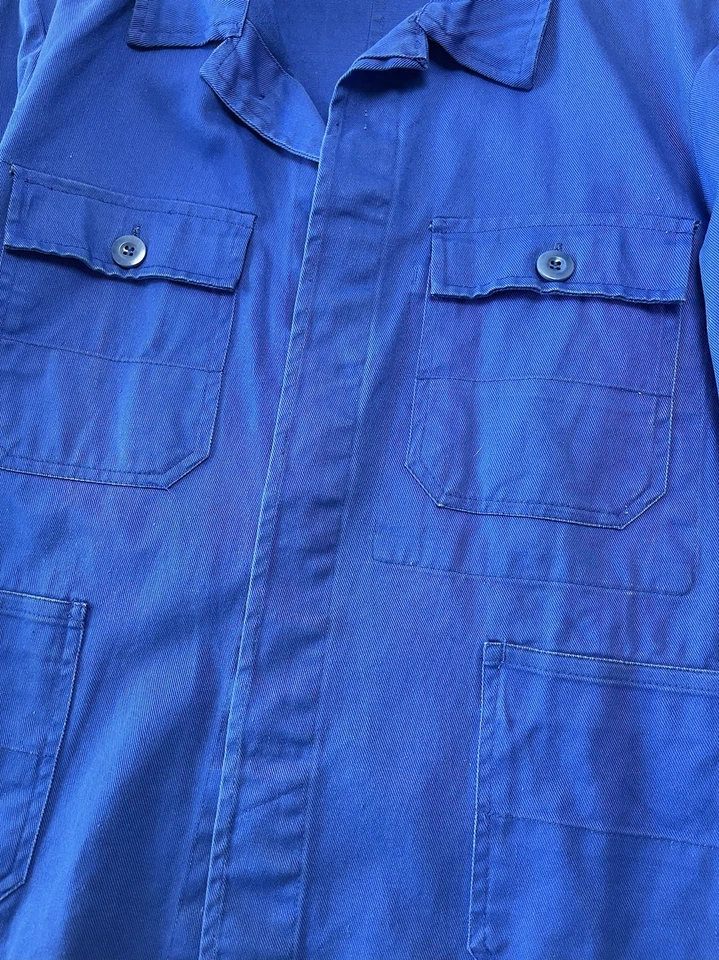 Vintage French Chore Coat Work Jacket Sanforized - Image 4 of 4