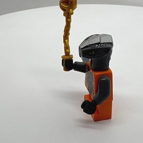 LEGO Ninjago Chokun Minifigure njo056 Orange Snake 9450 9591 with Gold Mace