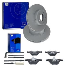 ATE BREMSSCHEIBEN 324mm + CERAMIC BELÄGE VORNE passend für BMW 7er E65 730/735