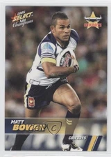 2008 Select NRL Champions Matt Bowen #102
