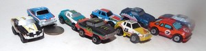 Lot MR-2 of 9 Very Small Micro Machine Miscellaneous Race Cars