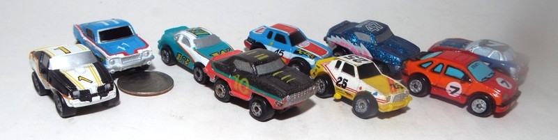 Lot MR-2 of 9 Very Small Micro Machine Miscellaneous Race Cars