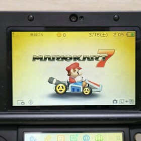 New Nintendo 3DS Handheld Console Mario Luigi Edition Black Includes Plates