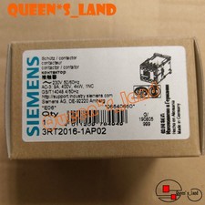 1× SIEMENS 3RT2016-1AP02 Power Contactor 9A 4kW Coil 230VAC 3-pole 1 NC NEW