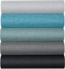 10Pcs Book Cloth,14  X10  ,Fabric Surface and Paper Backed for Book Binding Fabric