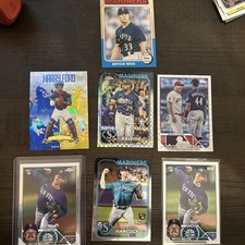 MARINERS SUPERFAN LOT - (x7) - Cal Raleigh Prism, Julio Foilboard, Woo, Miller