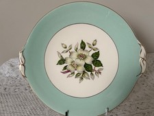 Vintage Johnson Bros Pareek Snowhite Cake / Serving Plate - 10"