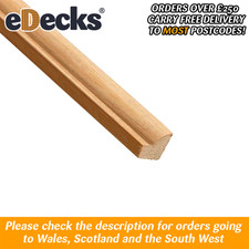 Pack of 30 x FM125 Pine Glass Bead 15mm x 9mm x 2.4m Moulding Cheap