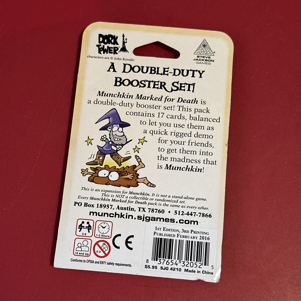 Munchkin Black Friday Pack, Booster Di 5 Carte Espansione, Steve Jackson Games SJG5542 - Foto 4