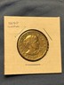 Gold Plated 1979-P Susan B Anthony Dollar - Free Shipping Philadelphia Susan B Anthony