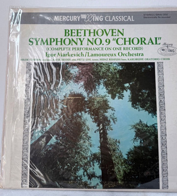 Beethoven Symphony No. 9  Choral  Igor Markevich/Lamoureux Orchestra