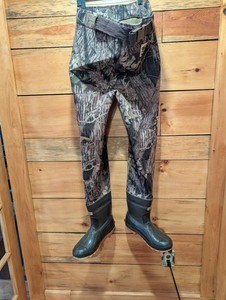 Hodgman Neoprene Bootfoot Waist  Waders XXL Realtree Sz 13 Hunting Fishing