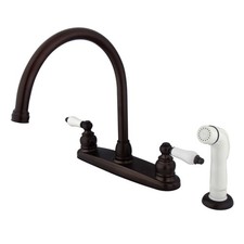 Kingston Brass KB72 Vintage 1.8 GPM Standard Kitchen Faucet - - Bronze