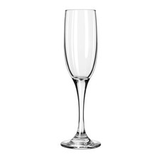Libbey 3796 Embassy 6 Ounce Tall Flute Glass - 12 / CS
