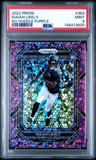 2022 Panini Prizm #363 Isaiah Likely No Huddle Purple /35 PSA 9 New Slab!