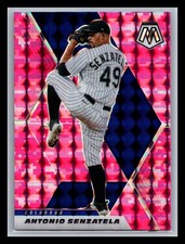 Antonio Senzatela Colorado Rockies 2021 Panini Mosaic #8 Pink Camo