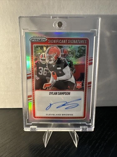 Panini 2025 Prizm Dylan Sampson Significant Signatures RC Auto #SSI-DSN Browns