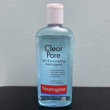 Neutrogena Clear Pore Oil Eliminating Astringent Acne Medication Gentle 8 oz