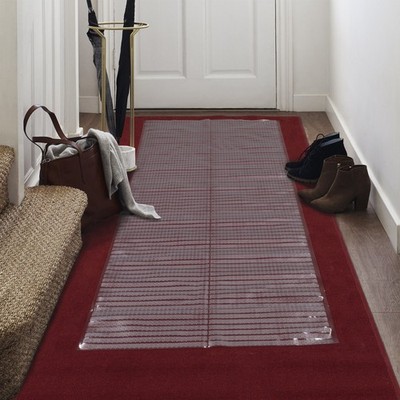 Floor Protector Waterproof Non-Slip Clear Design Indoor Customizable Runner Rug