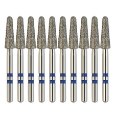 Dental Diamond Burs Zirconia Cutter Round End Taper Medium High Speed Z856/025M