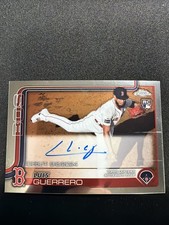 2025 Topps Chrome Update Luis Guerrero Rookie Auto #CRDA-LG Red Sox