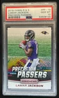 2018 Panini Rookies & Stars Lamar Jackson Precision Passers RC #PP-19 PSA 10