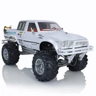Used HG 1/10 4WD RC Pickup Rally Car Racing Crawler Model Kit Chassis Gearbox
