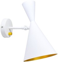Led Wandleuchte 1X20W E27 IP20 Weiß Gold Modern Skandinavisch