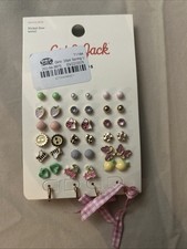 Cat Jack Colorful Earring Set, 20 Pairs