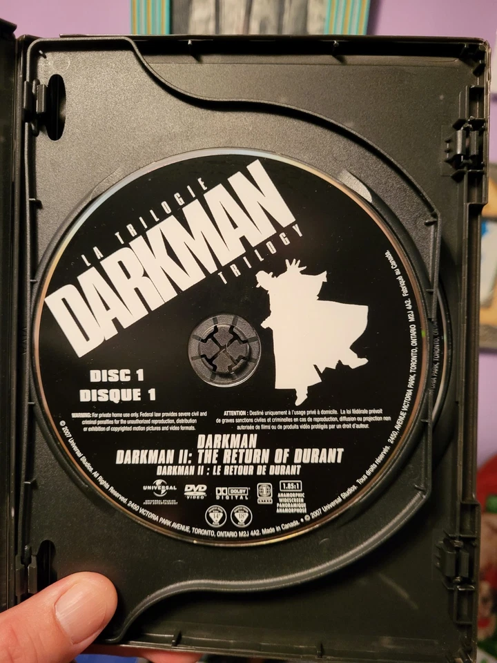 Darkman Trilogy Dvd (2007) 2-Disc Set Widescreen Bilingual Version  - Image 3 of 4