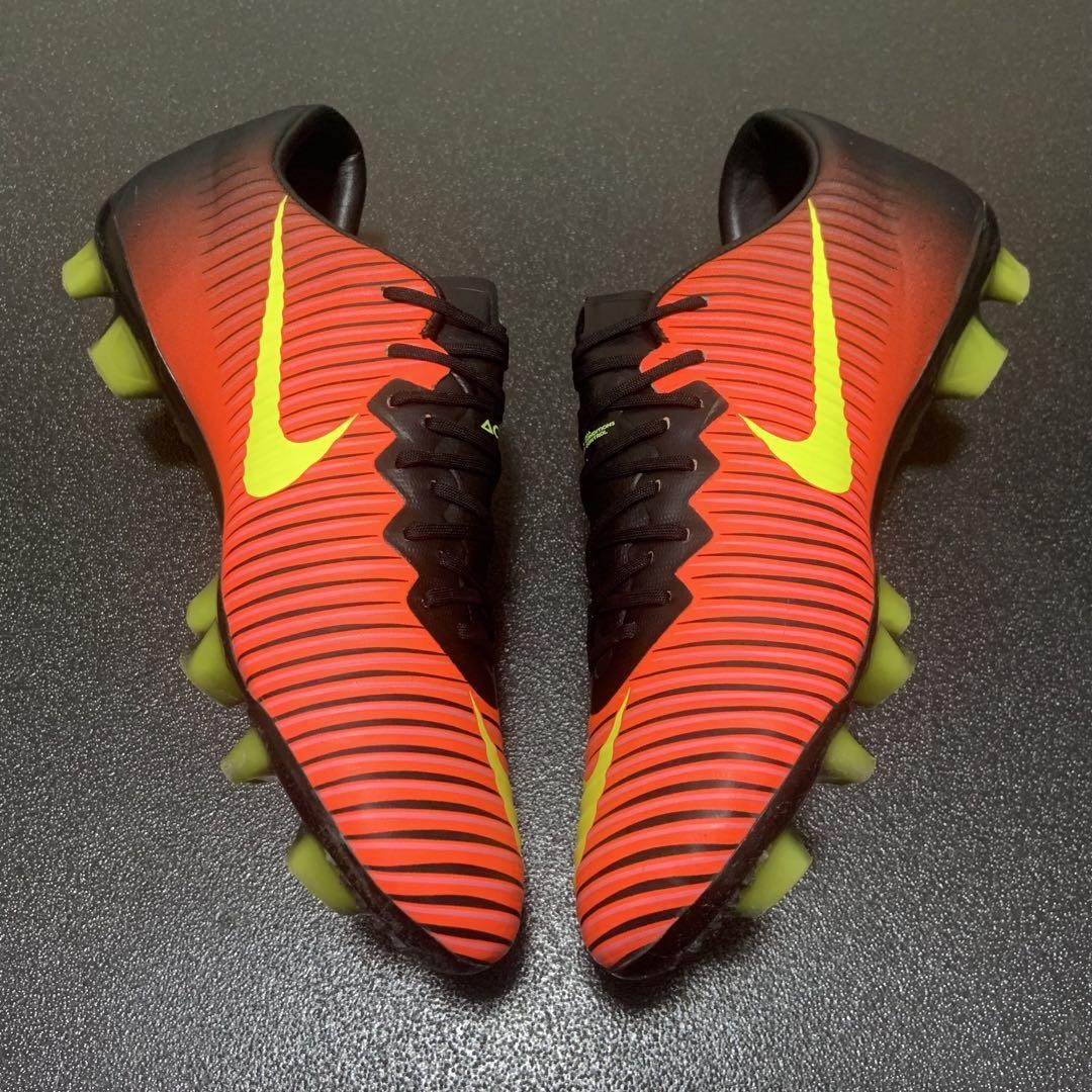 NIKE Mercurial Vapor Ⅹ HG-V 25cm Nike Mercurial Vapor X HG'Volt/Hyper Pink' – Boots Plug