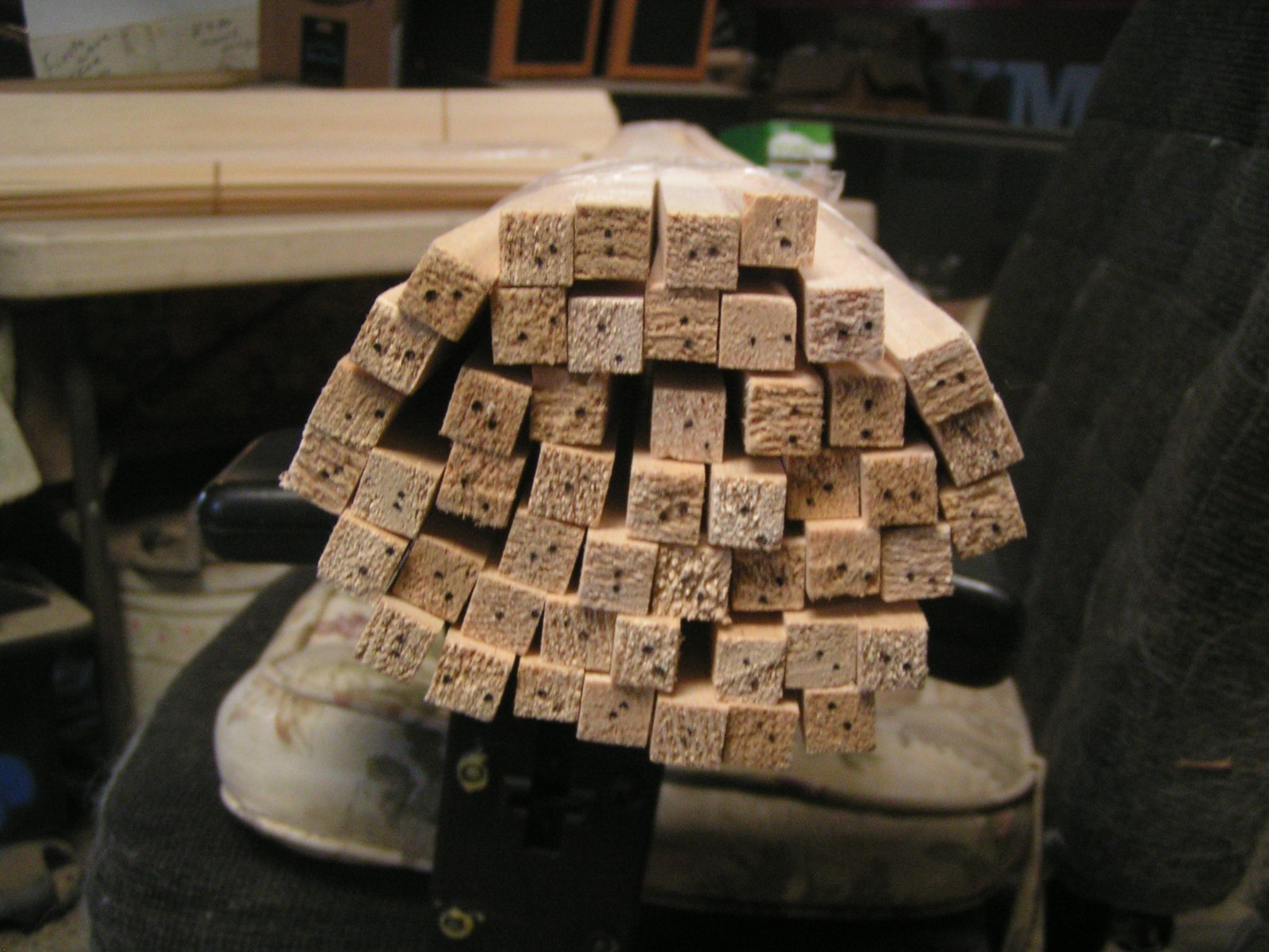 NEW 49 pcs, CONTEST GRADE balsa, All 42", 1/2" X 1/2" sticks, Premium