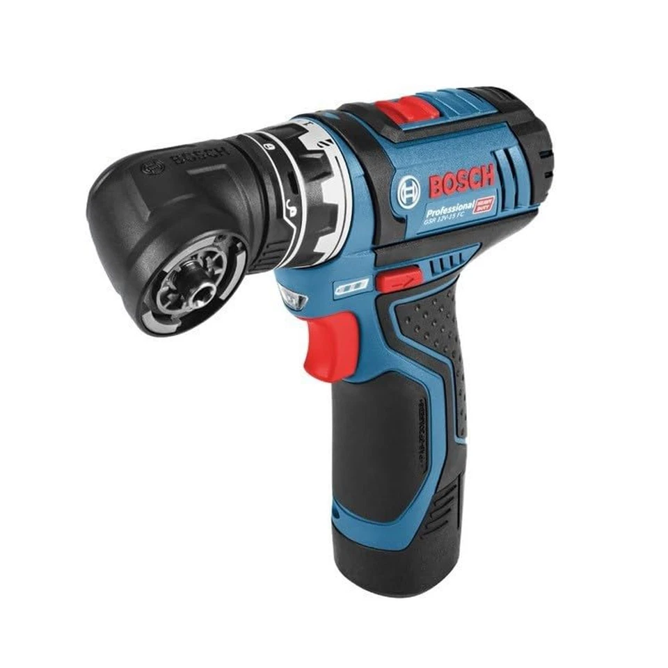 Bosch Professional GSR12V-15 12v 2 x 2.0ah Li-ion FlexiClick Drill Driver L-B... - Image 3 of 4