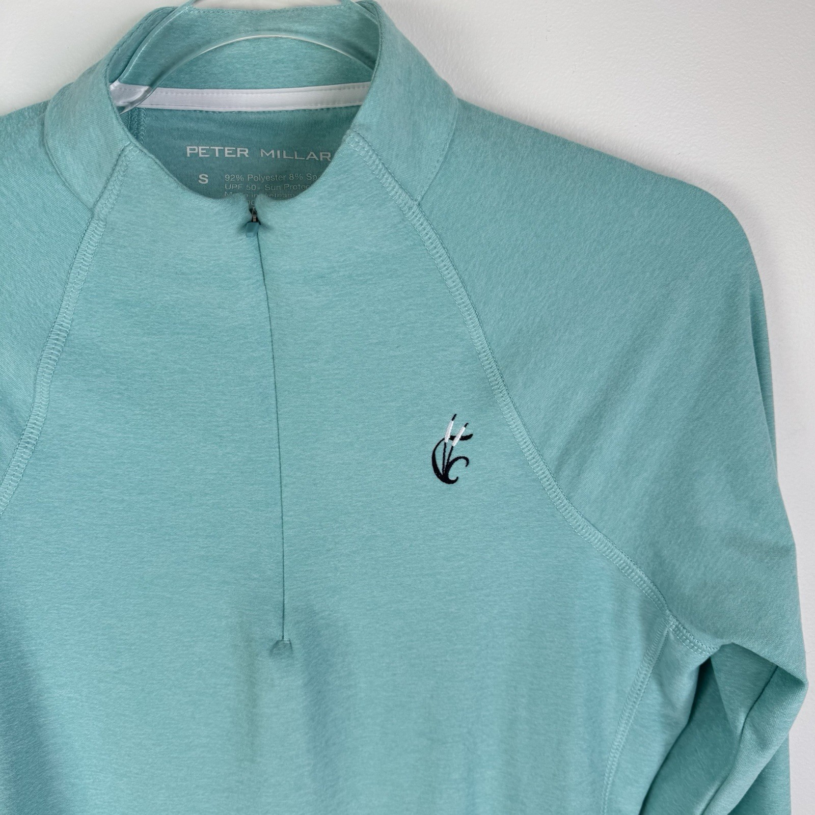 Peter Millar Performance Quarter Zip Pullover Siz… - image 3