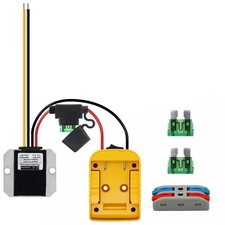 1Peak 20V 12V Step Down Converter for DeWalt 20V Power Wheels Battery Adapter DC