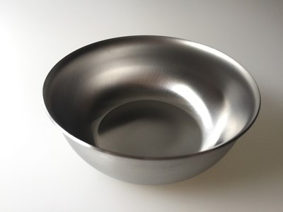 Edelstahl 18/10 Rasierseifenschale groß Giesen & Forsthoff TIMOR Solingen