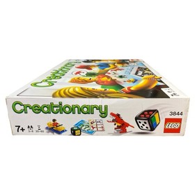 LEGO Creationary 3844 Board Game Discontinued Set Boxed + Manual Unchecked
